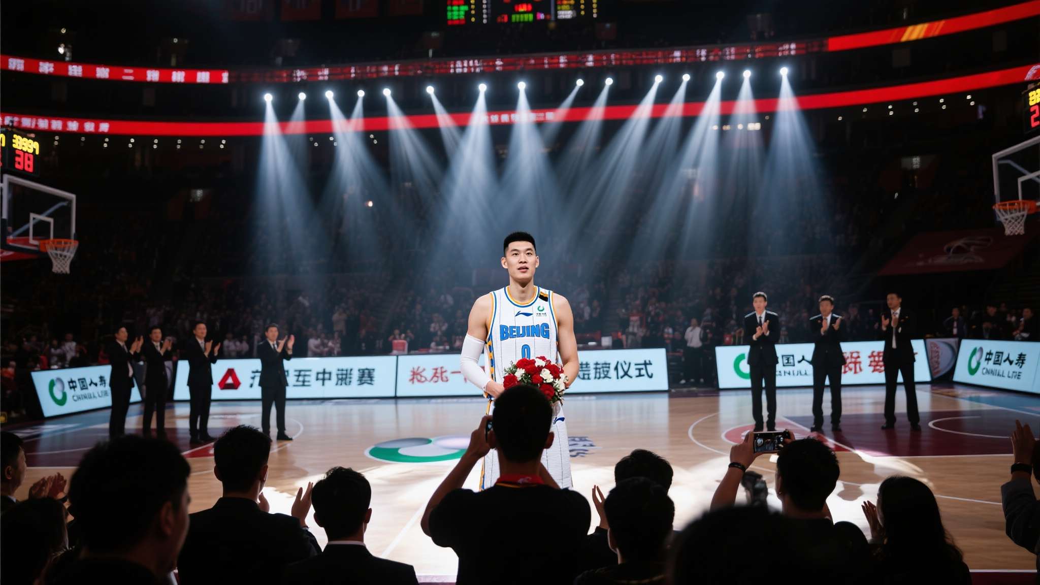 周五常规赛收官战 一起见证朱彦西退役仪式！